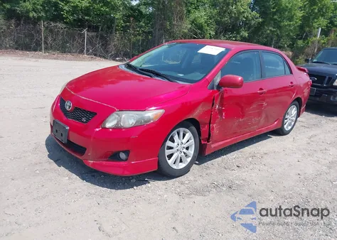 2010 Toyota Corolla S from USA, damaged, VIN 2T1BU4EE0AC331483